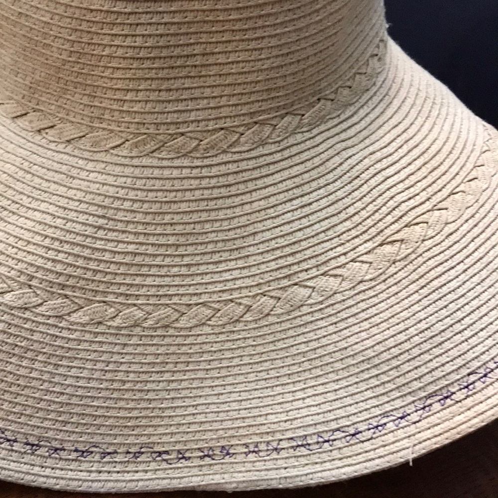 Echo paper straw Sun Hat